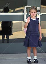 girl at school