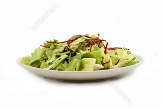Plate of salad