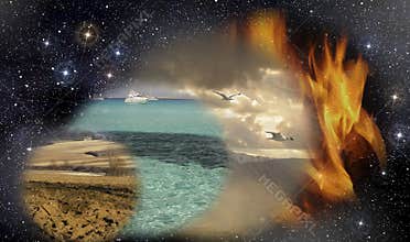 The four primordial elements