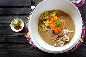 Sarawak Laksa - popular ethnic dish