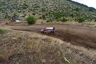 Danny Sordo at Acropolis Rally of Greece 2023