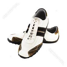 Casual Shoes on White