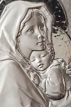 Virgin Mary And Baby Jesus