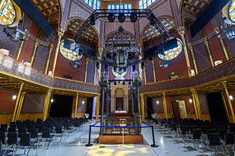 Rumbach Street Synagogue in Budapest, Hungary