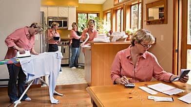 Multi-tasking Household Chores