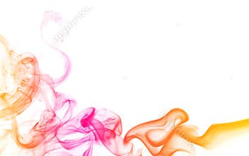 Abstract color smoke