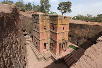 Church in Lalibela, Ethiopia