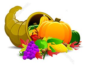 Thanksgiving Cornucopia