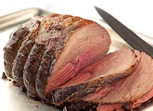 Roat Beef, carved