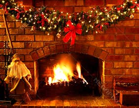 Christmas Fireplace