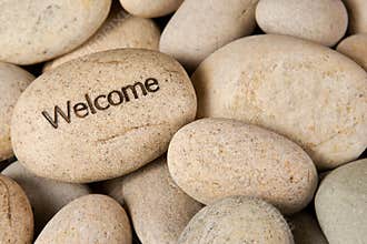 Welcome stone