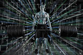 Robotic man takes over the world