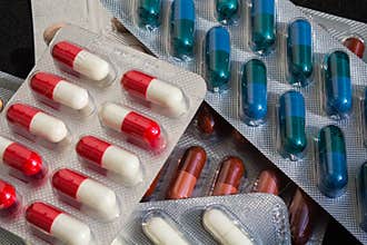 Tablets with antibiotics
