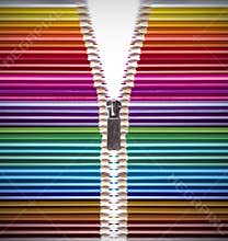 Open creativity with colored pencils
