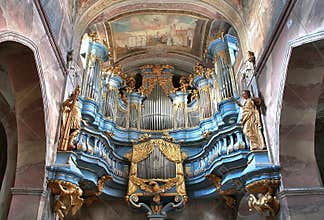 Baroque organ