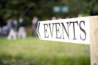 Event sign