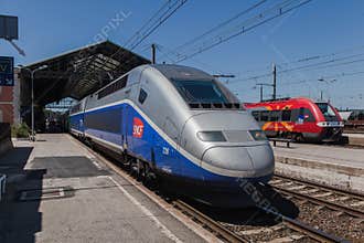 Narbonne Train Station France