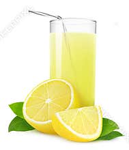 Isolated lemonade