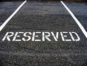 Reserved for car parking