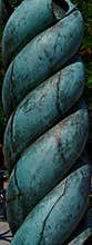 Serpent Column detail