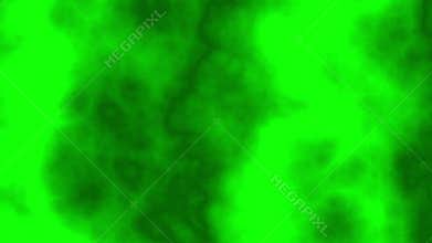 Creepy eerie green smoke background