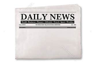Blank Daily Newspaper