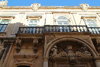 baroque palace - mdina - malta