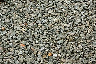 Decorative stone chippings