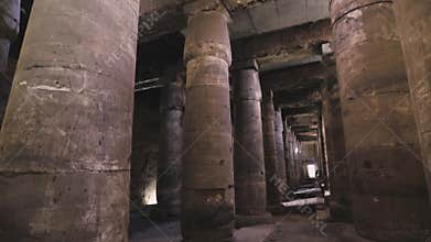 Ancient Temple Of Abydos Interior