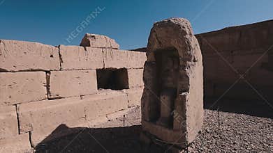 Ancient Temple Of Abydos Interior