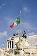 The Italian flag
