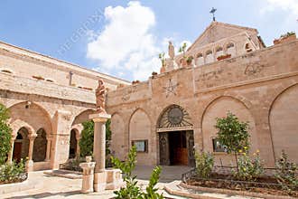 Palestin. Bethlehem. The Church of the Nativity