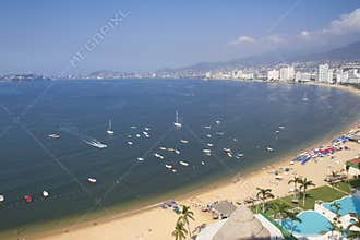 Acapulco bay Mexico