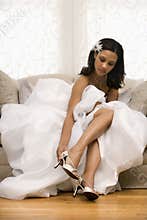 Bridal portrait.