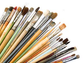 Artist's brushes