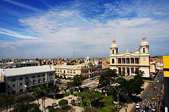 Santa Maria Church in the historic center of Chiclayo is even a museum not only a religiouse site