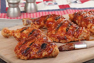 Bbq Chicken Quarters