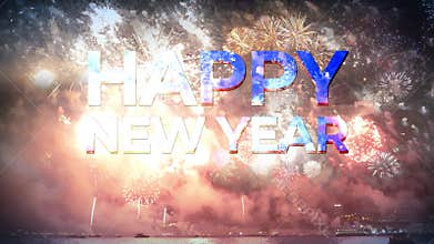 Happy new year 2023 celebrations Explosions with fireworks year