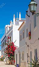 Albufeira on the coast of Algarve, Portugal