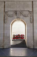 Inside the Menin Gate in Ypres