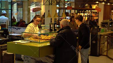 PORTO, PORTUGAL - NOVEMBER 6, 2022: Portuguese Cafe with pastel de nata