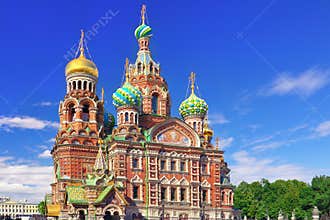 Church of the Saviour on Spilled Blood,Petersburg