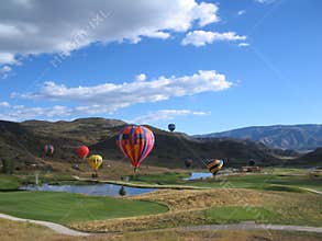 Hot Air Balloons in Snowmass