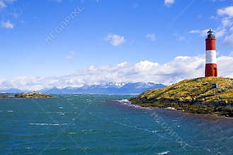 Colourful lighthouse