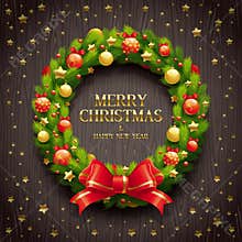 Christmas decorative wreath