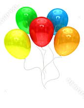 Colored ballons
