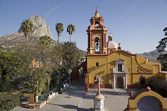 Church and monolith of Bernal