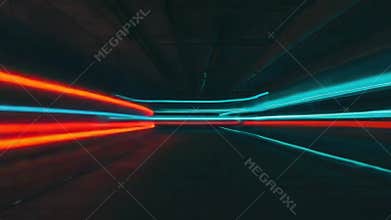 Neon Light Trails