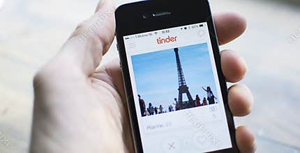 Tinder mobile application