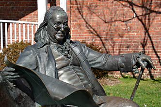 Benjamin Franklin, Main Street, Smithfield, VA